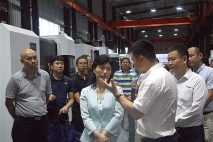 A delegation from Baoan district of Shenzhen visited